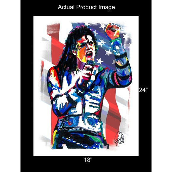 Michael Jackson The Jackson 5 King of Pop Poster Print Wall Art 18x24 - Picture 2 of 5